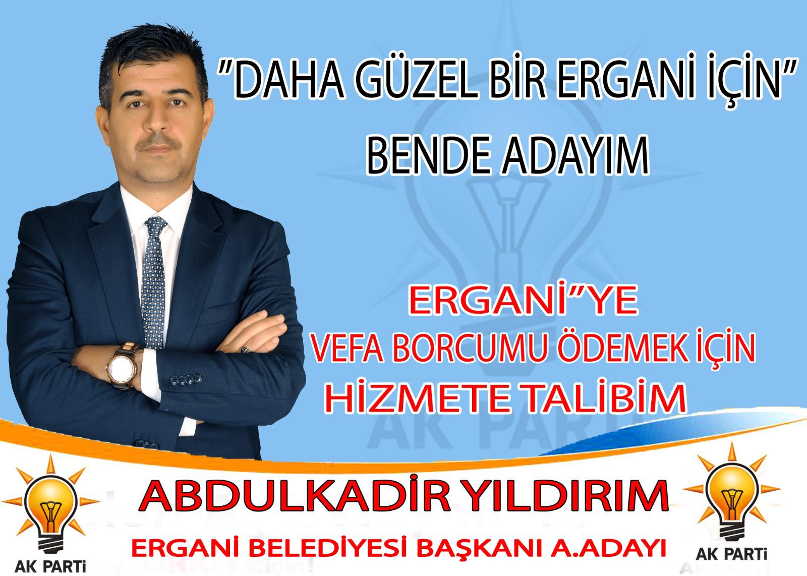 Ak parti Ergani Aday Adayı
